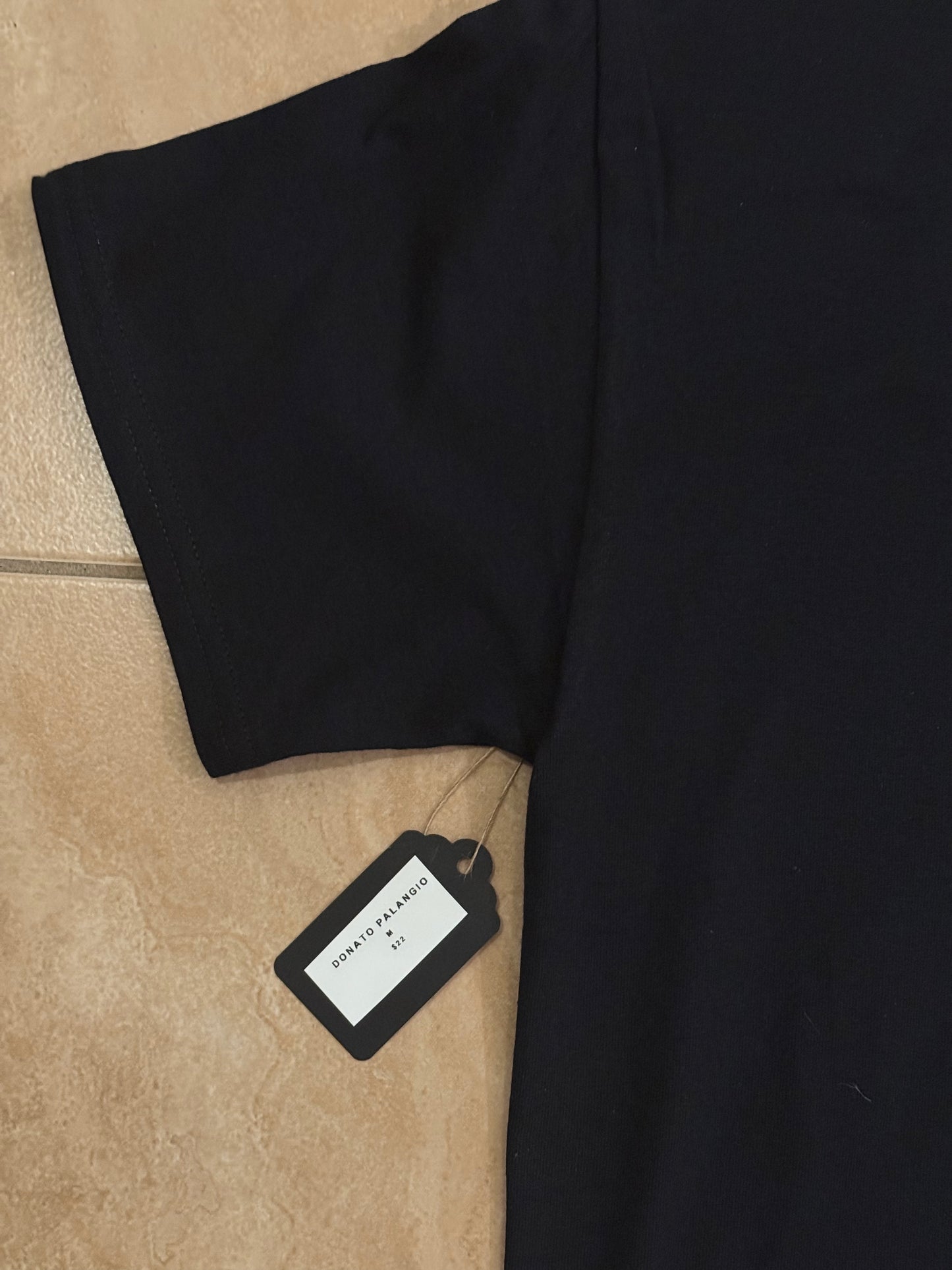 Classic Black Tee | DONATO PALANGIO