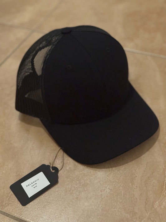 Classic Black Trucker | PALANGIO