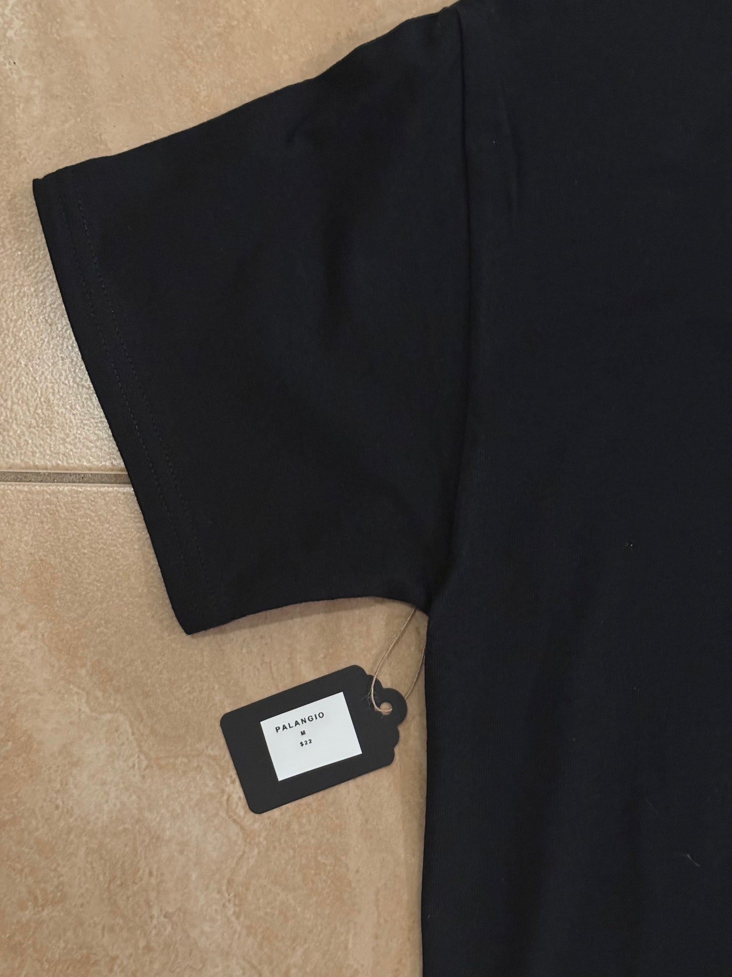 Classic Black Tee | PALANGIO